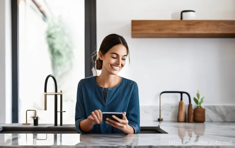 수질환경 업무에서 발생하는 문제 해결법 - **Smart Home Water Monitoring in an Italian Kitchen:**
    "A bright, modern Italian kitchen, filled...