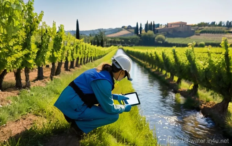 수질환경 분야 직업 만족도 - **"A vibrant, dynamic scene showcasing diverse Italian environmental professionals diligently workin...